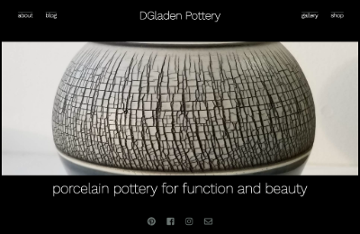 DGladen Homepage Screenshot